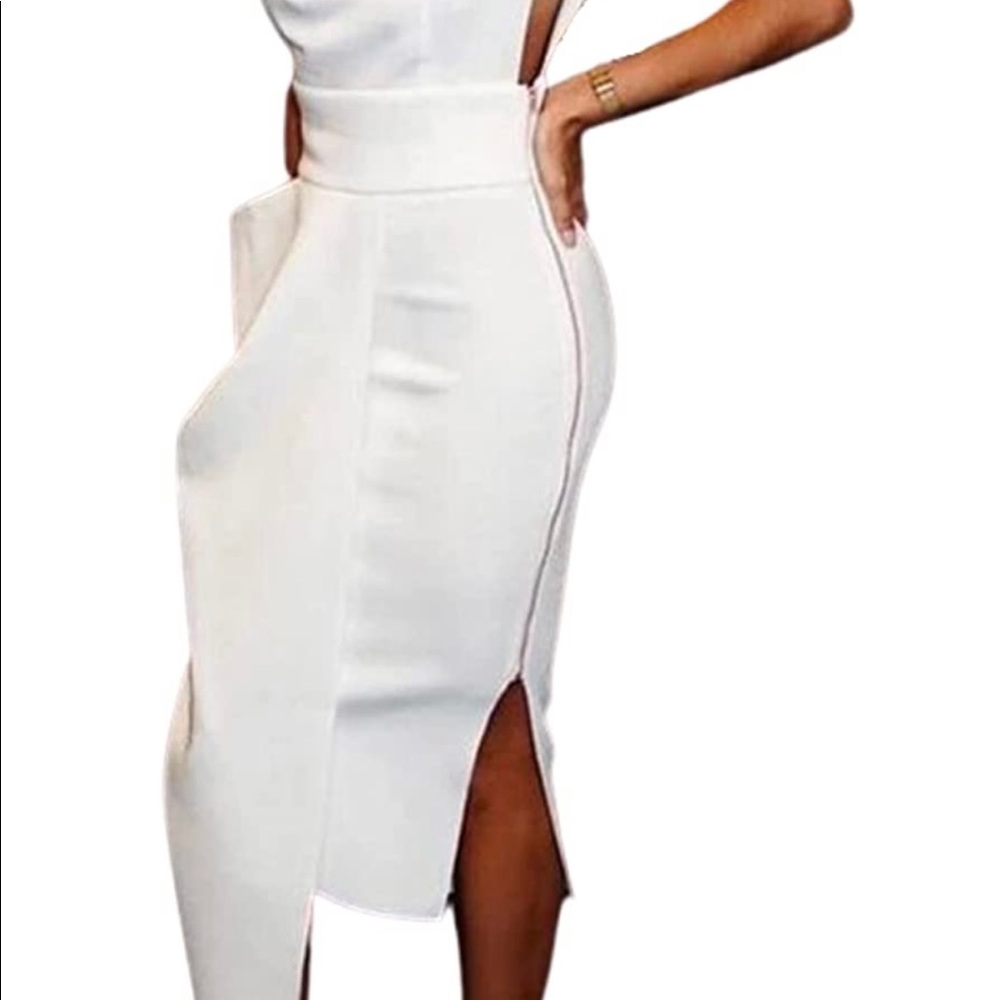 White dress